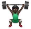 Man Lifting Weights Emoji Lg