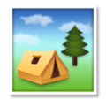 Camping Emoji Lg
