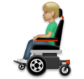 Man In Motorized Wheelchair Emoji Lg