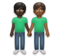 Men Holding Hands Emoji Lg