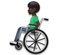 Man In Manual Wheelchair Emoji Lg