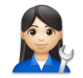 Woman Mechanic Emoji Lg