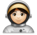 Woman Astronaut Emoji Lg
