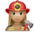 Woman Firefighter Emoji Lg