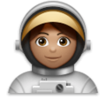 Woman Astronaut Emoji Lg