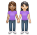 Women Holding Hands Emoji Lg