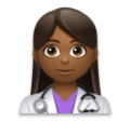 Woman Health Worker Emoji Lg