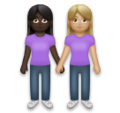 Women Holding Hands Emoji Lg