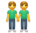 Men Holding Hands Emoji Lg