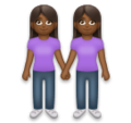 Women Holding Hands Emoji Lg