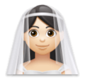 Person With Veil Emoji Lg