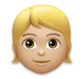 Person Blond Hair Emoji Lg