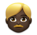 Man Blond Hair Emoji Lg