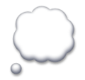 Thought Balloon Emoji Lg