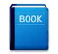 Blue Book Emoji Lg