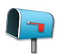 Open Mailbox With Lowered Flag Emoji Lg