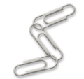 Linked Paperclips Emoji Lg