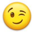 Winking Face Emoji Lg