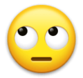 Face With Rolling Eyes Emoji Lg