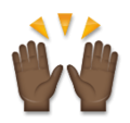 Raising Hands Emoji Lg