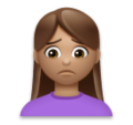 Woman Frowning Emoji Lg