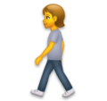 Person Walking Emoji Lg