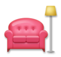 Couch And Lamp Emoji Lg