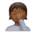 Person Facepalming Emoji Lg