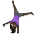 Woman Cartwheeling Emoji Lg