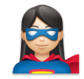 Woman Superhero Emoji Lg