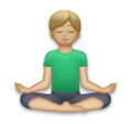 Man In Lotus Position Emoji Lg