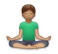 Man In Lotus Position Emoji Lg