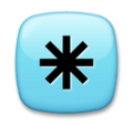 Eight Spoked Asterisk Emoji Lg