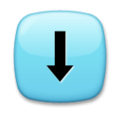 Down Arrow Emoji Lg