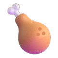 Poultry Leg Emoji Microsoft-teams