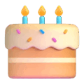 Birthday Cake Emoji Microsoft-teams
