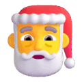 Santa Claus Emoji Microsoft-teams
