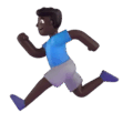 Man Running Emoji Microsoft-teams