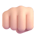 Oncoming Fist Emoji Microsoft-teams
