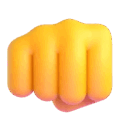 Oncoming Fist Emoji Microsoft-teams