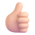 Thumbs Up Emoji Microsoft-teams