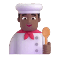 Man Cook Emoji Microsoft-teams