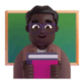 Man Teacher Emoji Microsoft-teams