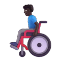 Man In Manual Wheelchair Emoji Microsoft-teams