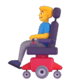 Man In Motorized Wheelchair Emoji Microsoft-teams