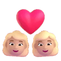 Couple With Heart Woman Woman Emoji Microsoft-teams