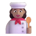 Woman Cook Emoji Microsoft-teams