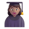 Woman Student Emoji Microsoft-teams