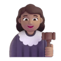 Woman Judge Emoji Microsoft-teams