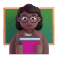 Woman Teacher Emoji Microsoft-teams
